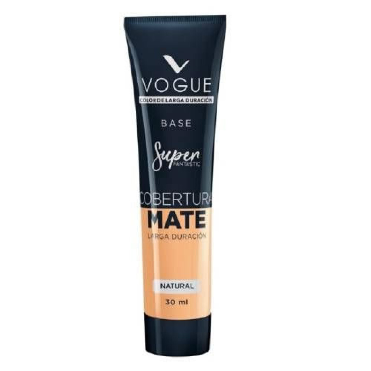 Base Vogue Super Cobertura Mate Natural – Maquillaje Larga Duración