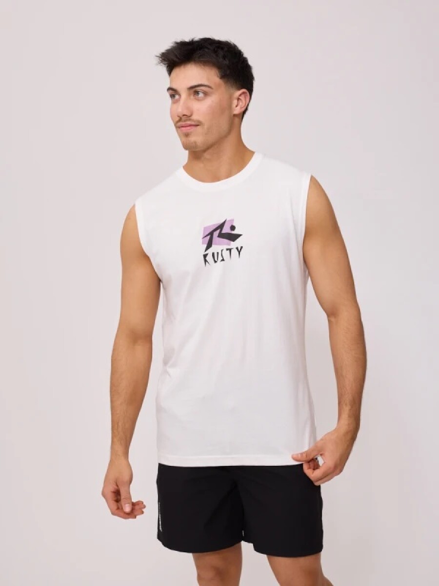 MUSCULOSA RUSTY KIVIAN - BLANCO 