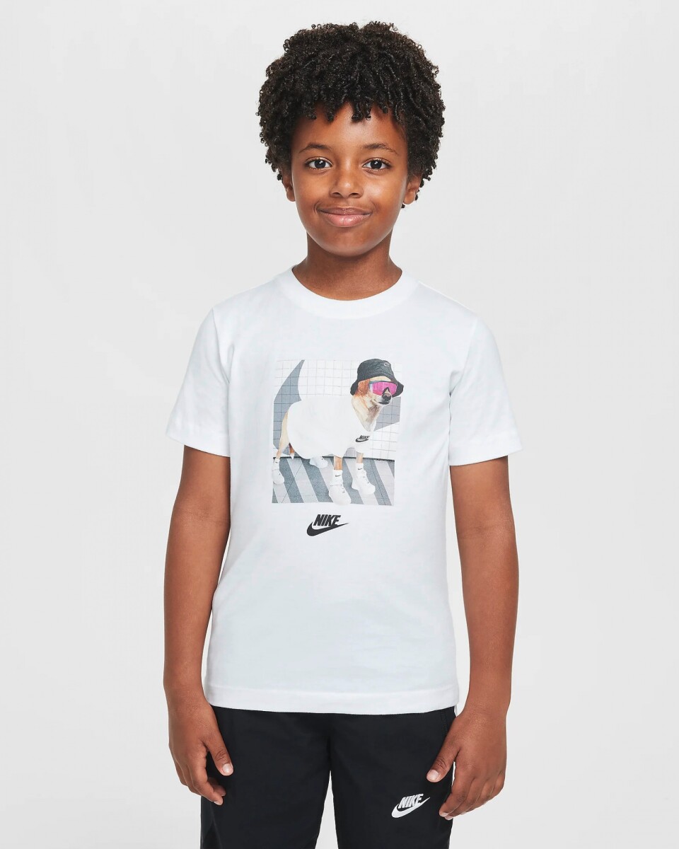Remera Nike Sportswear Tee Adapt Unisex - Blanco 