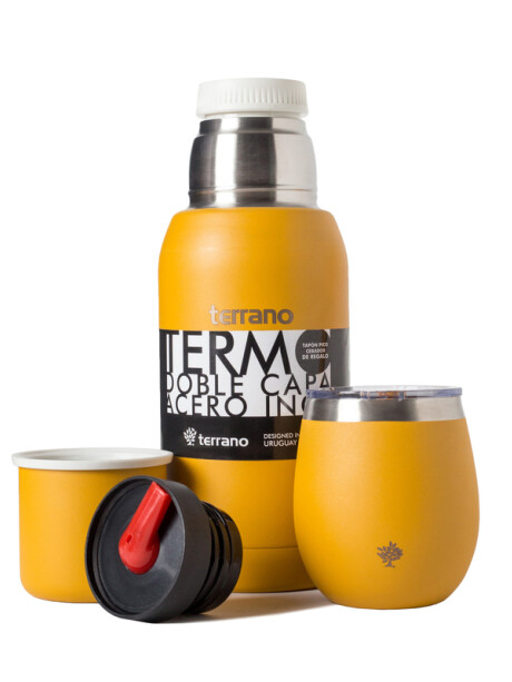 Combo Acero 3/4Lt. Mostaza