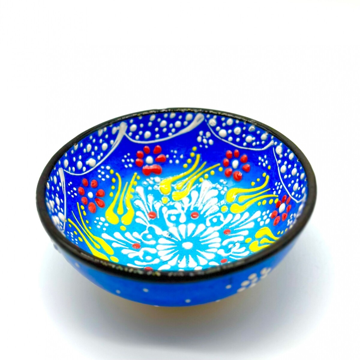 Bowl de cerámica pintado 12 cm - Azul 