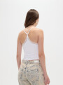 Musculosa Jeanne Blanco