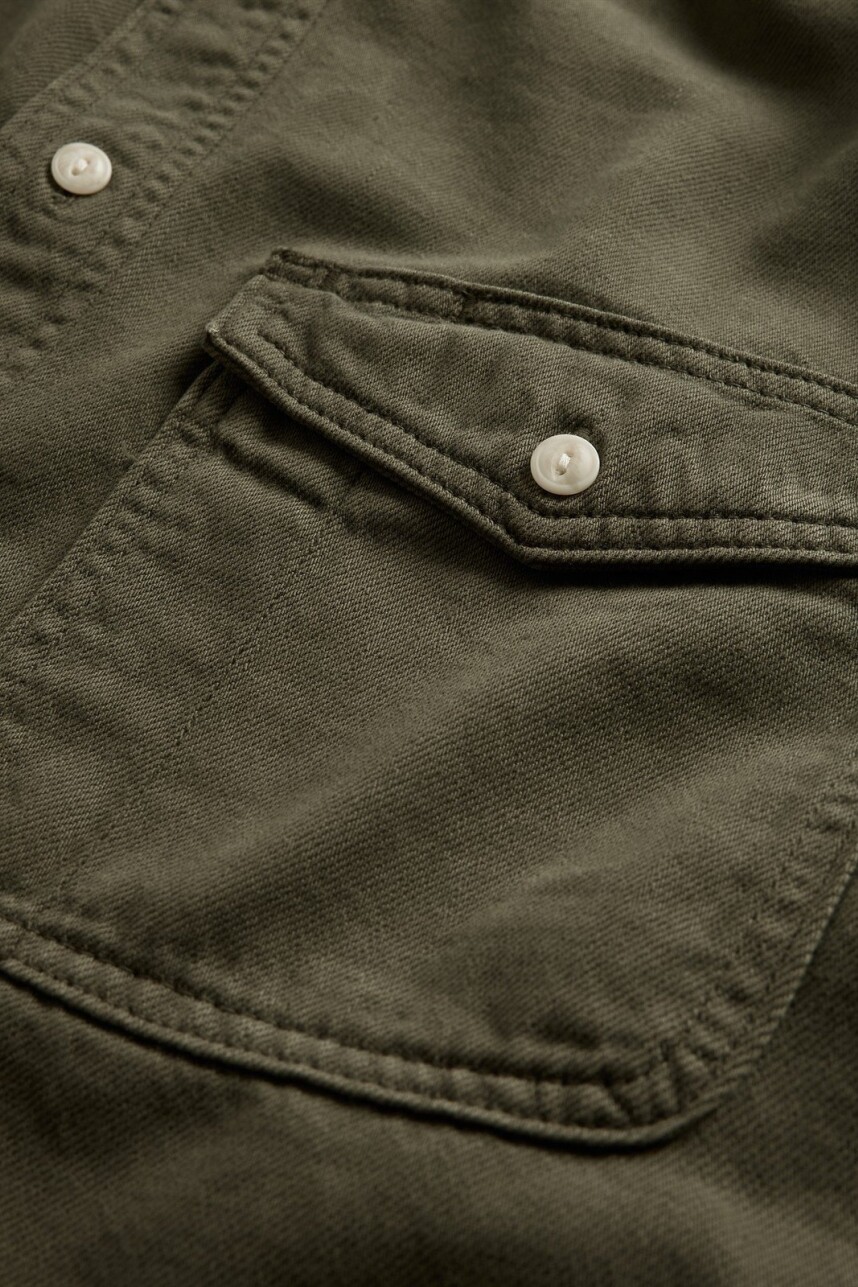 Camisa De Jean Ultrasoft Hombre Bamboo 701