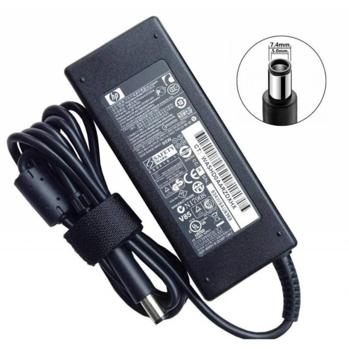 Cargador Hp 19v 3.33a 7.4 X 5.0mm 65w 
