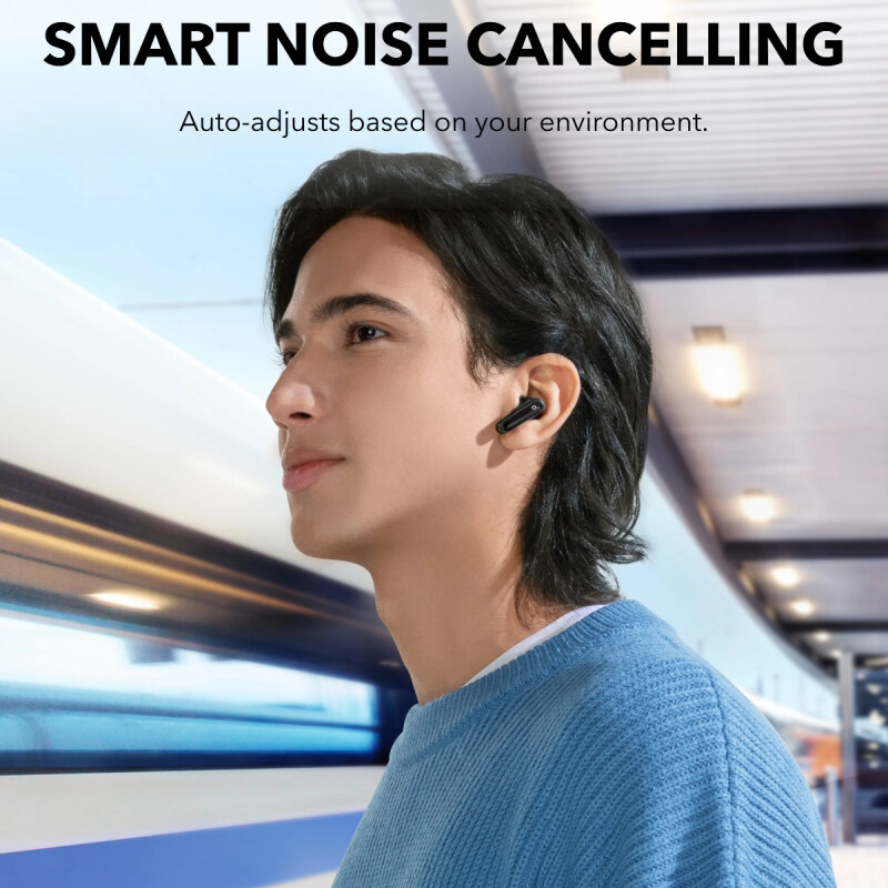 Auriculares Inalámbricos Anker Soundcore P40i TWS ANC Negro Auriculares Inalámbricos Anker Soundcore P40i TWS ANC Negro