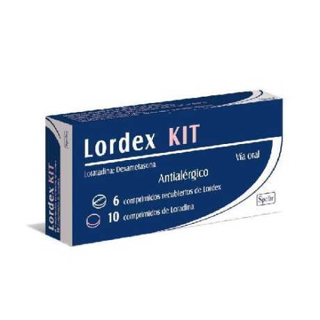 Lordex Kit 16 Comprimidos Lordex Kit 16 Comprimidos
