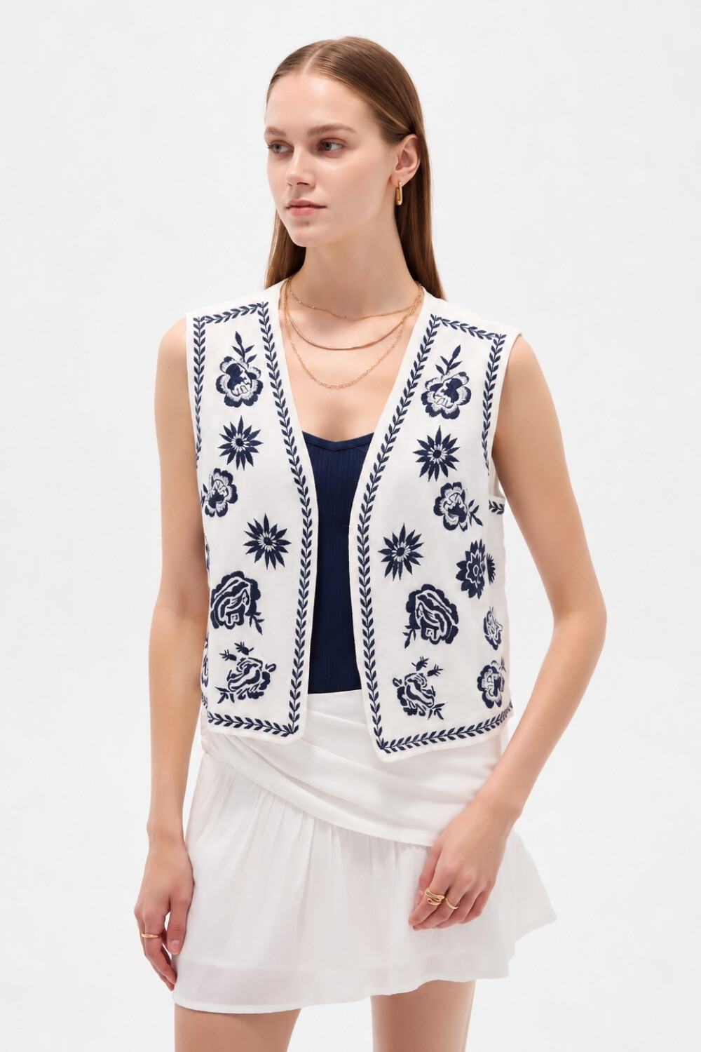 Chaleco Falan Estampado 1