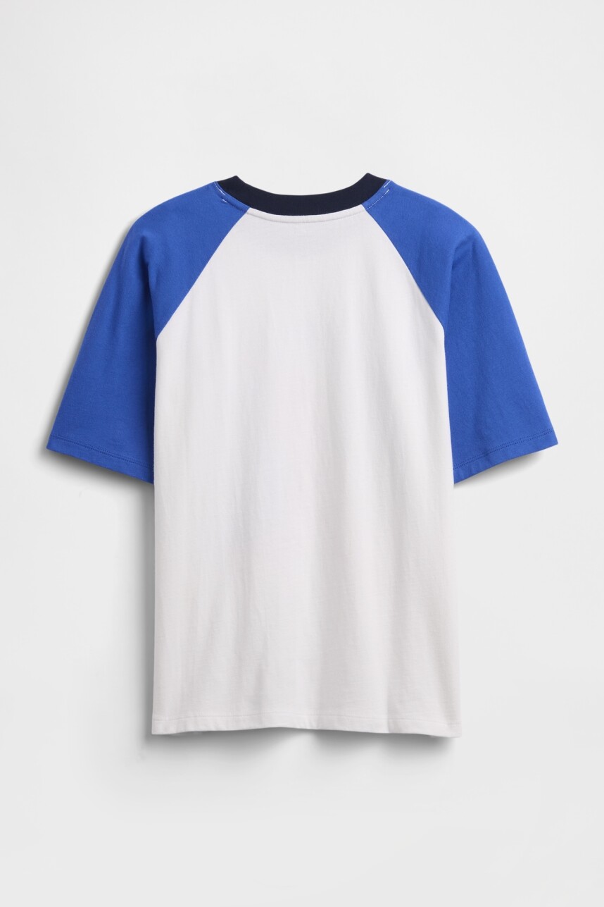 Remera Relaxed Niño White000