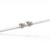 Caravanas Nudo-Plata 925-Sin Piedra-CA3735 sinpiedra
