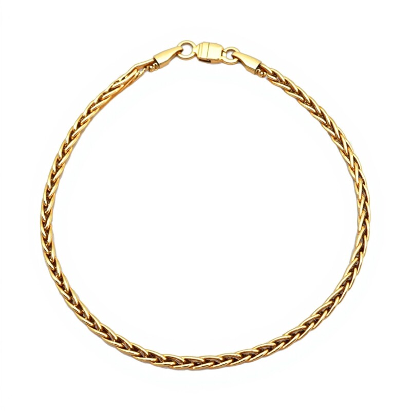 Pulsera Espiga-Oro bajo-Sin Piedra-PU8038 sinpiedra