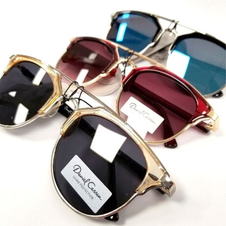 Lentes De Sol Daniel Cassin Modelo Jet Set Originales Dorado