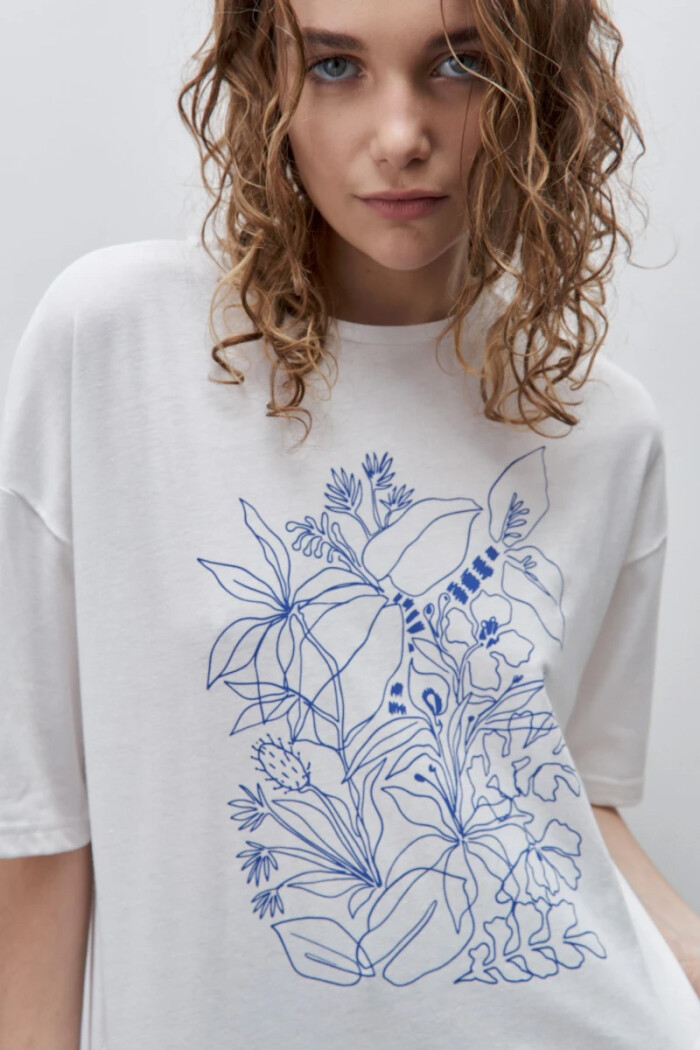 Remera Meca Daniel Cassin Blanco