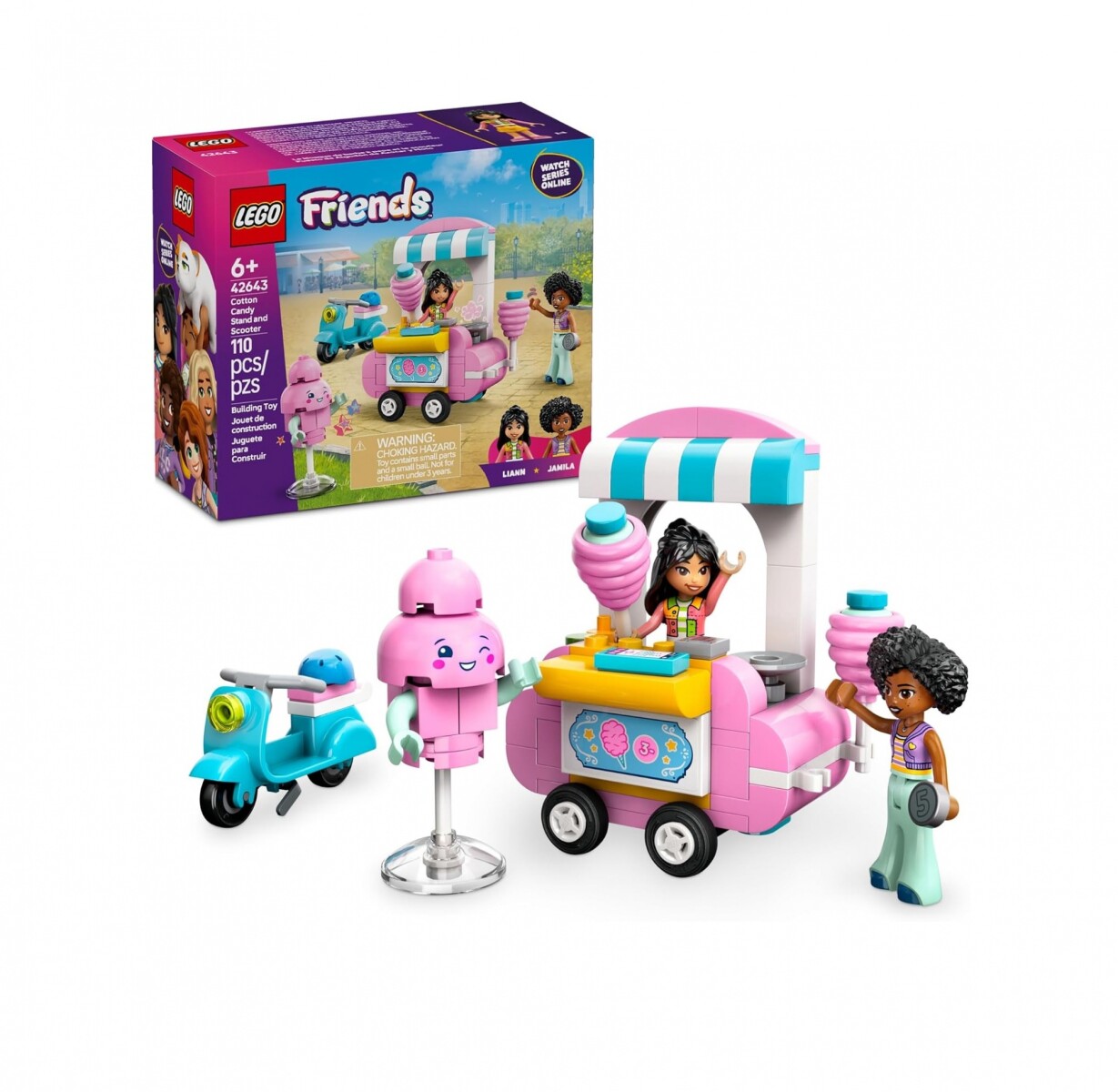 LEGO Friends Puesto de Algodón de Azúcar 6+ 
