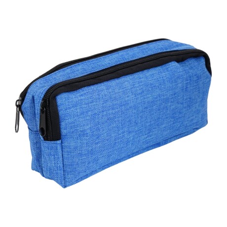 Cartuchera doble cierre lisa Cartuchera doble cierre lisa