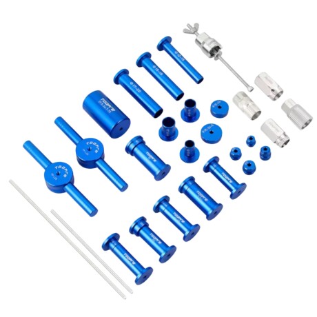 Toopre - Kit de Herramientas de Extracción. TP-L28. 28 Piezas. Color Azul. 001