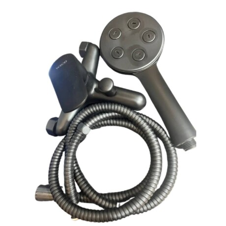 MONOCOMANDO BAÑERA WICO NEGRO MOD.PLANO 35MM N/a