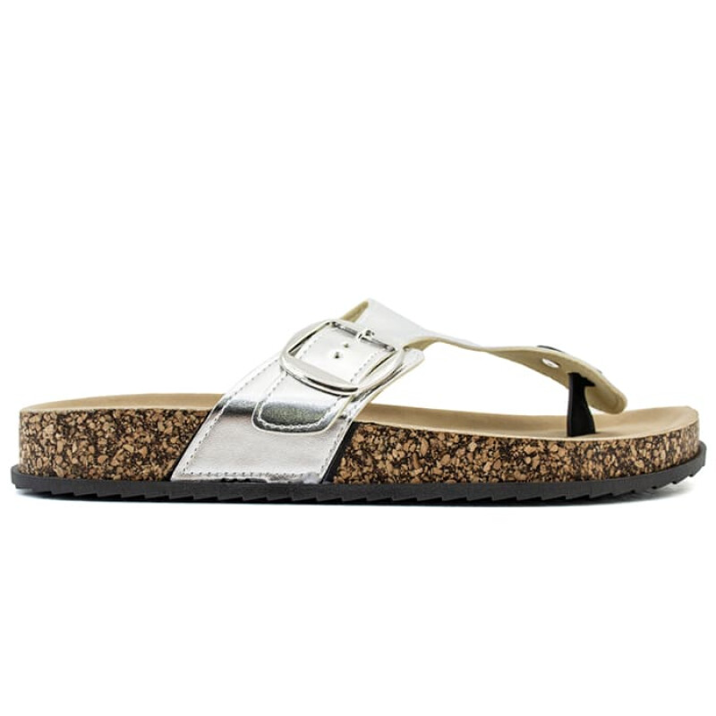 Sandalias Chill Sunday de Mujer - 213-5 Plateado