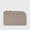 Longchamp - Tarjetero de cuero, Le Foulonné Gris