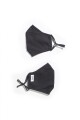 Pack de 2 tapabocas negro