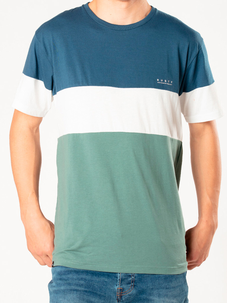 T-SHIRT ASKEY BOY RUSTY - Azul 