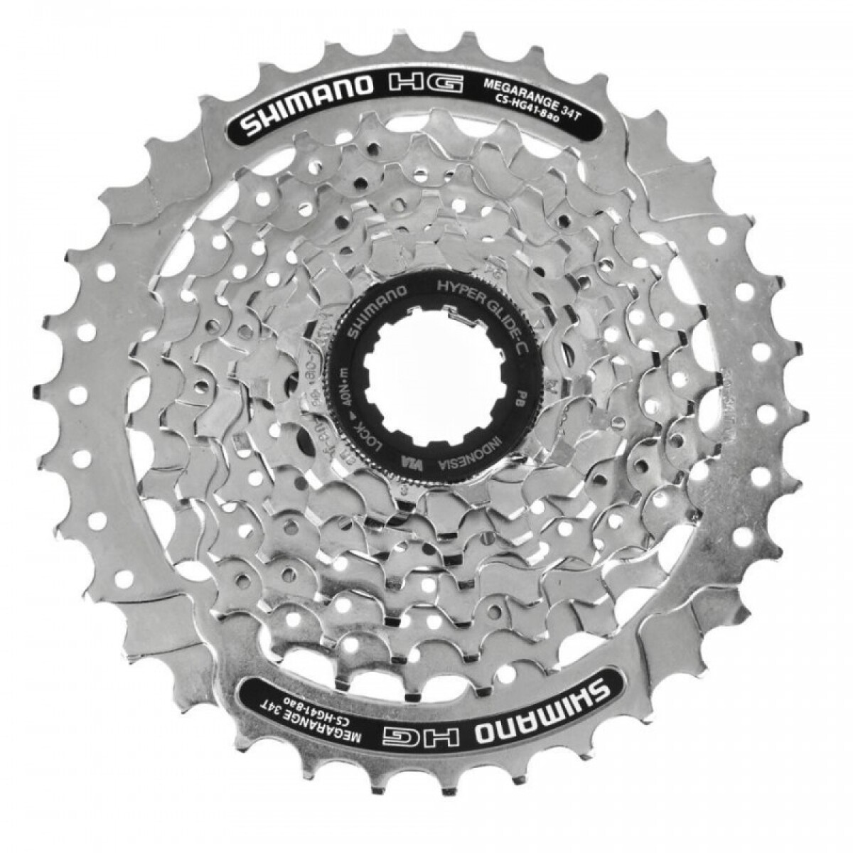 Piñon Cassette Mtb 8v 11/34 Shimano Hg41 