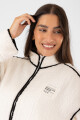 Sport sherpa jacket Beige