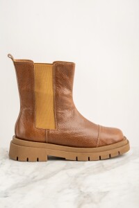 Bota Cuero Marron