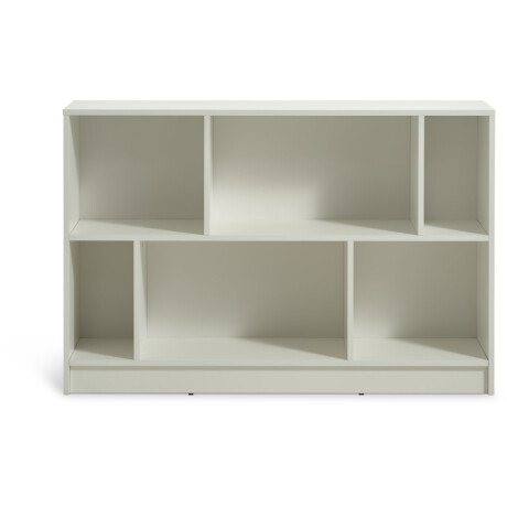 Librería MOSBJERG 6 estantes blanco Blanco