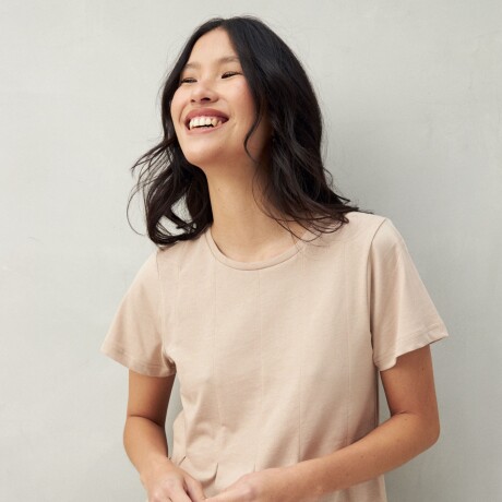 REMERA CALIRA Beige