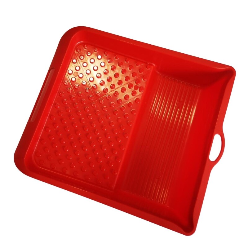 BANDEJA ROJA- 32X36 CM N/A