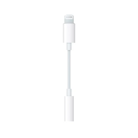 Apple adaptador Lightning a mini jack 3.5mm Apple adaptador Lightning a mini jack 3.5mm