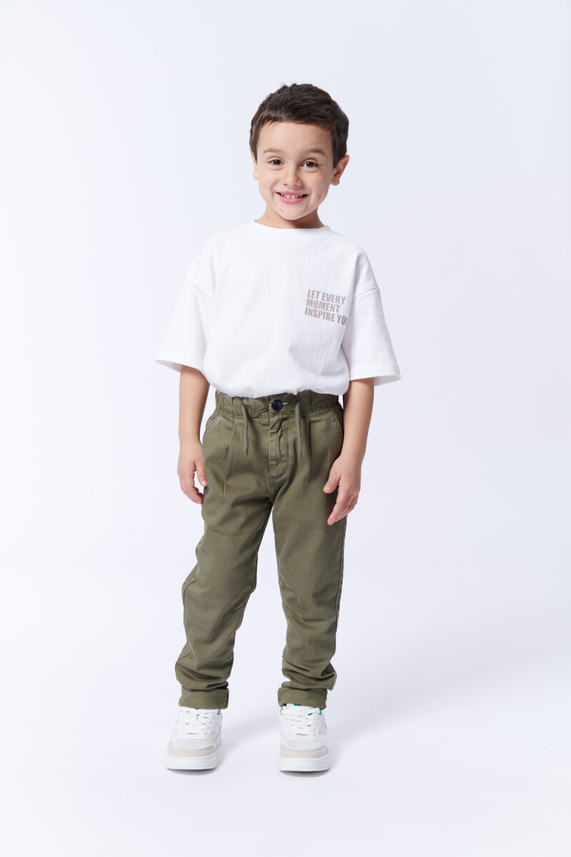 Pantalón casual - Verde 
