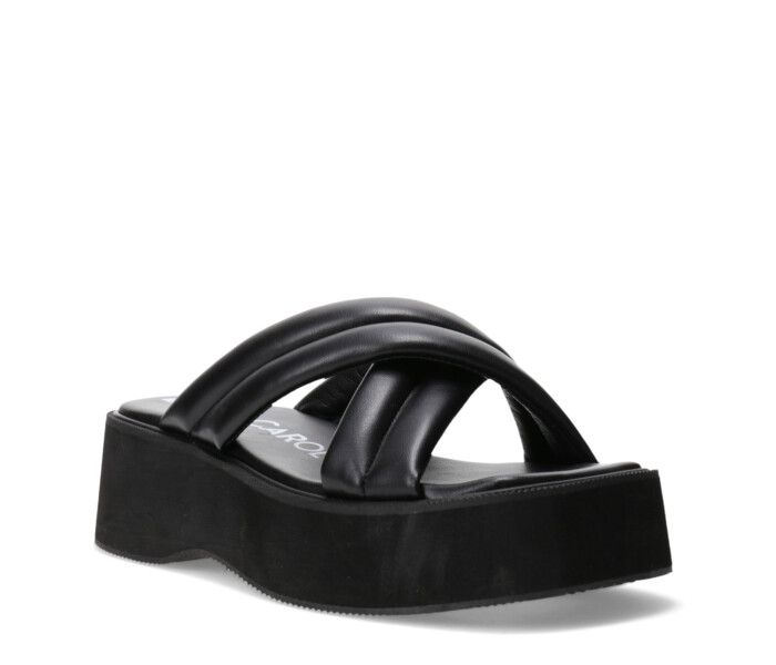 Sandalia de Mujer Miss Carol DANISHER con banda cruzada Negro