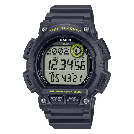 Reloj Casio Resina Deportivo Gris 0