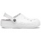 Crocs Baya Lined Clog - Unisex White/light Grey