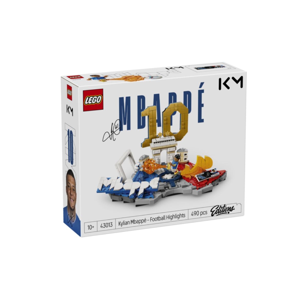 Lego Mundial 2026 Fenómenos del futbol: Kylian Mbappé 490 Pcs 10+ 