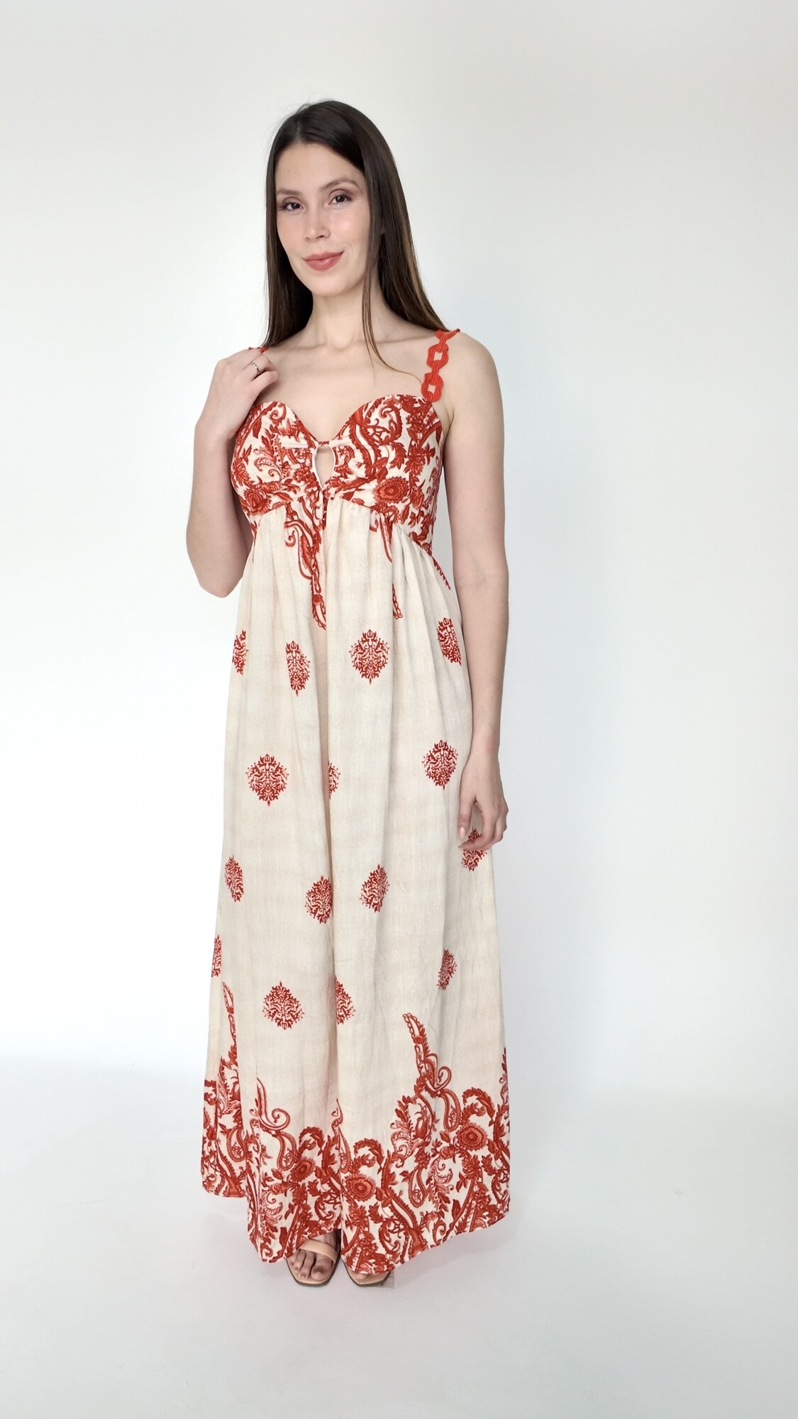 Vestido Narel Naranja