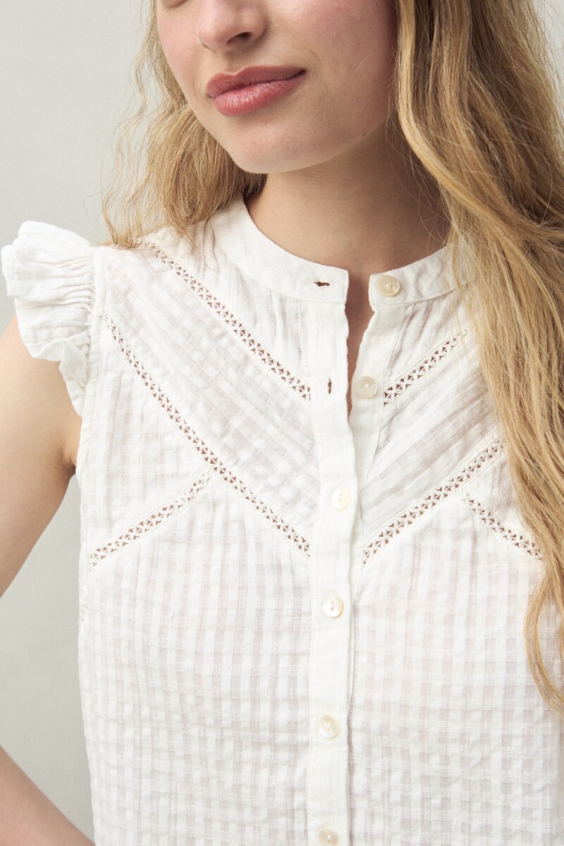 CAMISA BOHO Blanco