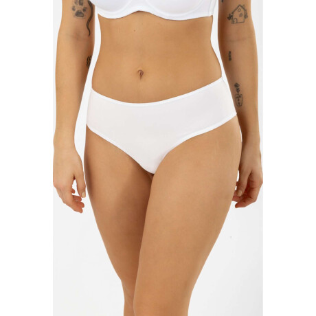 Culotte less microfibra sacks Blanco