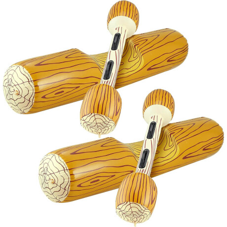 Set X2 Flotador Piscina Palos Madera Juego Inflable Set X2 Flotador Piscina Palos Madera Juego Inflable