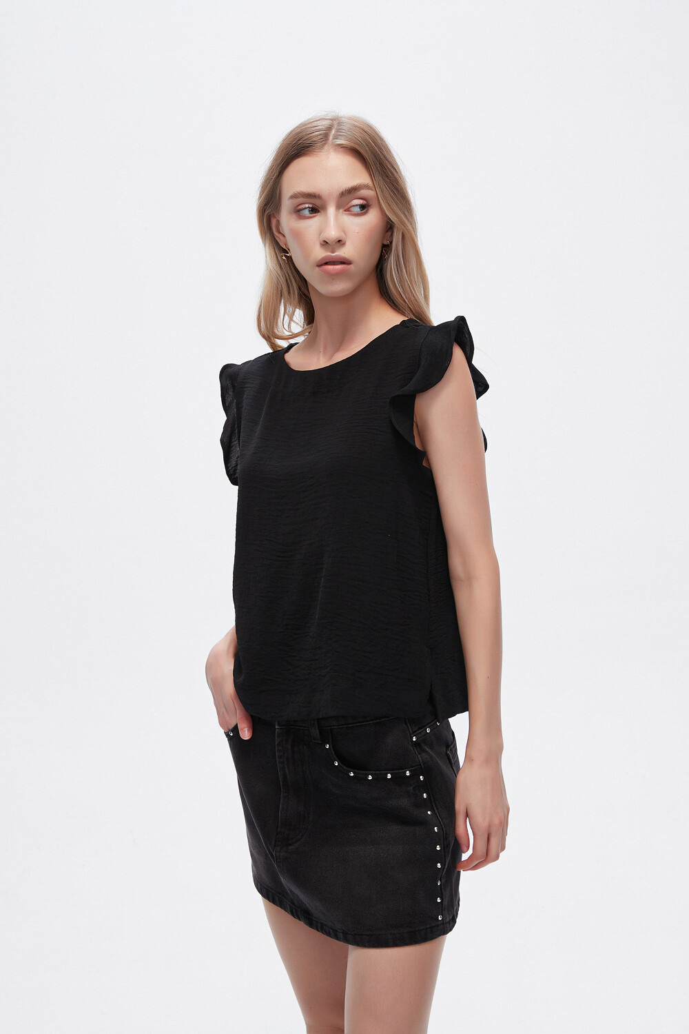 Blusa Mapa Negro
