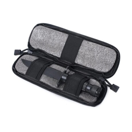 Pouch modular porta cuchillo / linterna Negro