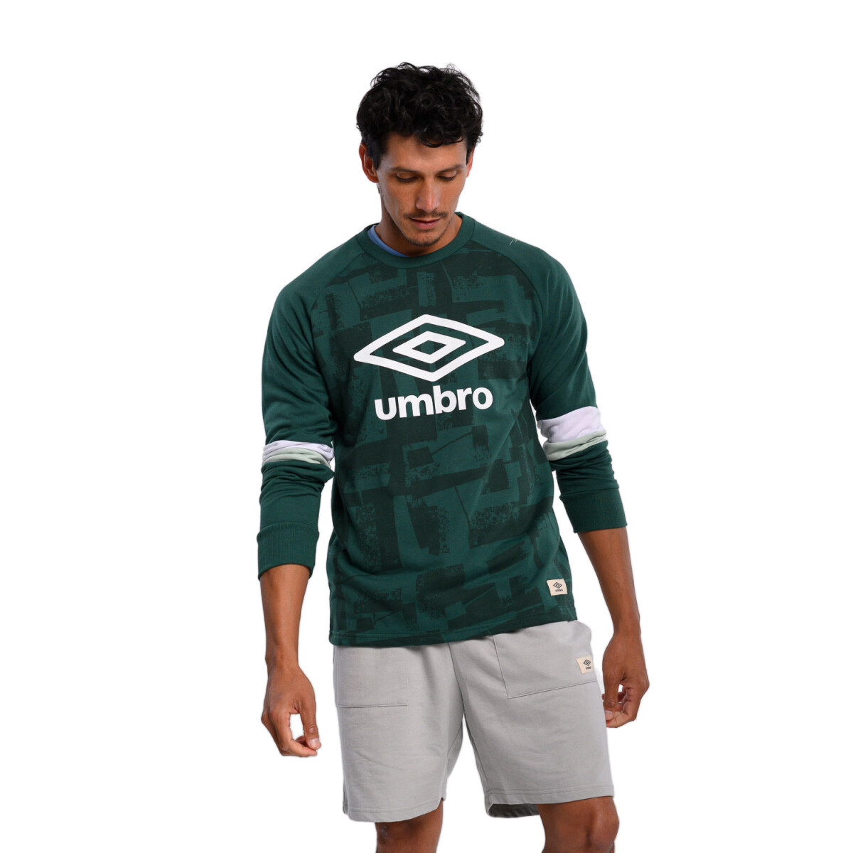 Short de Hombre Umbro Pocket - Gris 