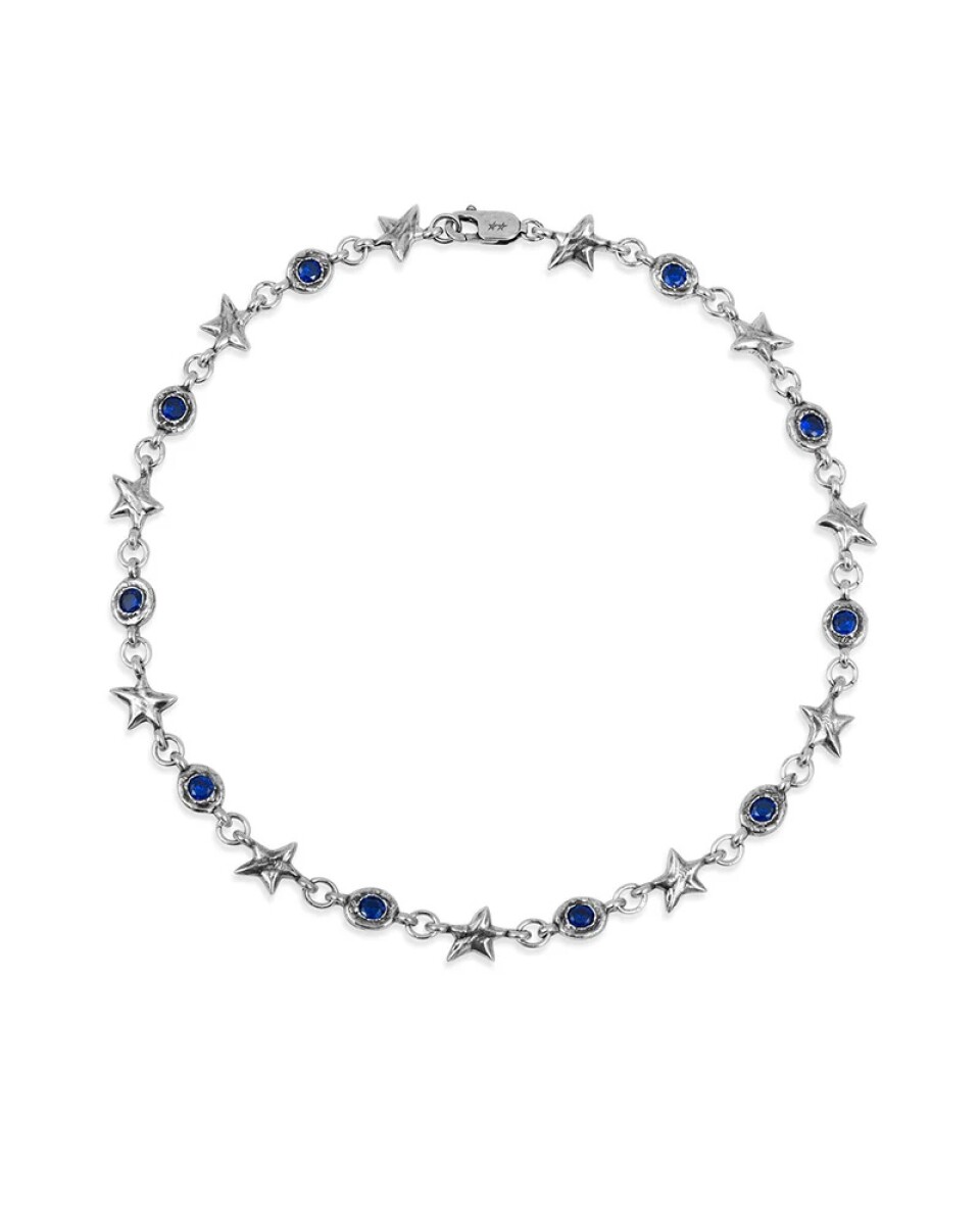 Blue Squadra Necklace 