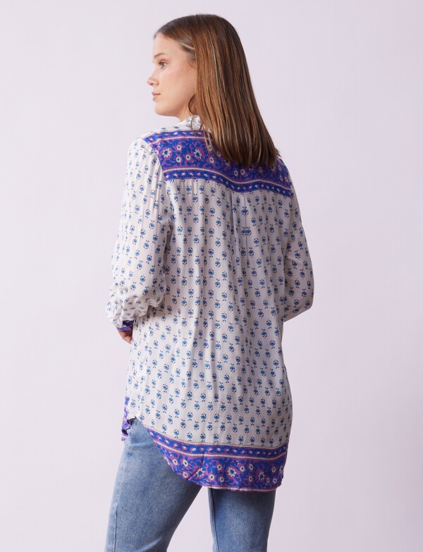 Camisa Print BLANCO/MULTI