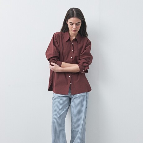 CAMISA CHRISTA Borra de Vino