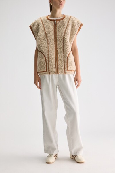 CHALECO JANDI Camel