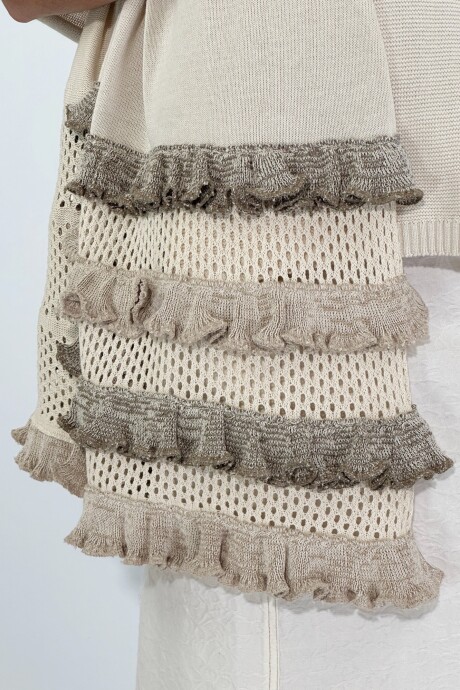 PASHMINA ALMENDRA Beige