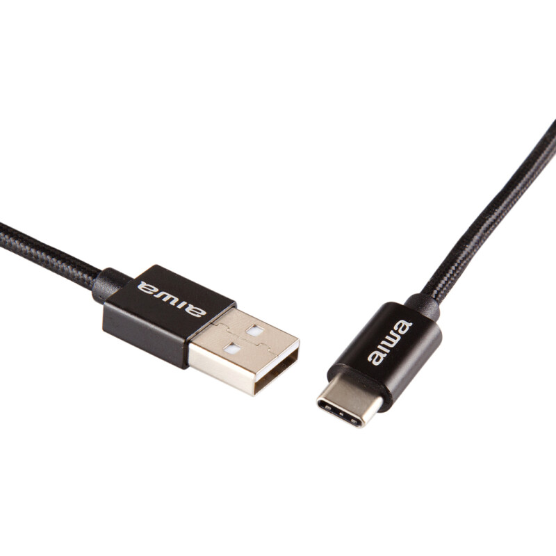 Cable de Carga USB-C Negro