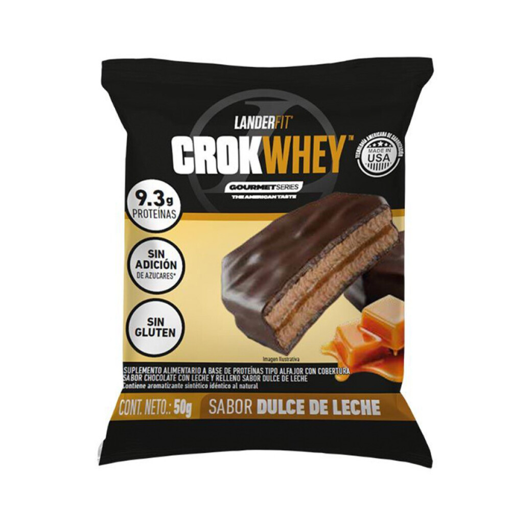 CROKWHEY DULCE DE LECHE UNID única